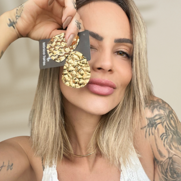 Brinco Folha Chapa - Image 2