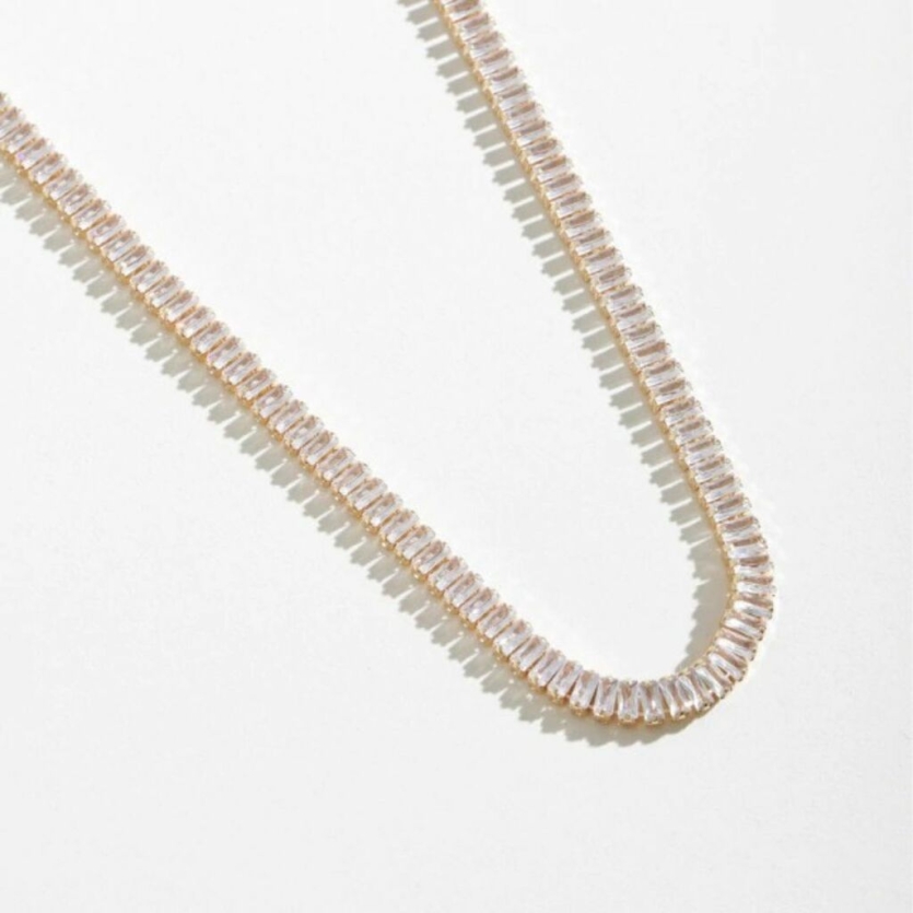 Choker Riviera Baguete