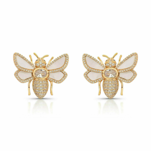 Brinco Bee Cristal